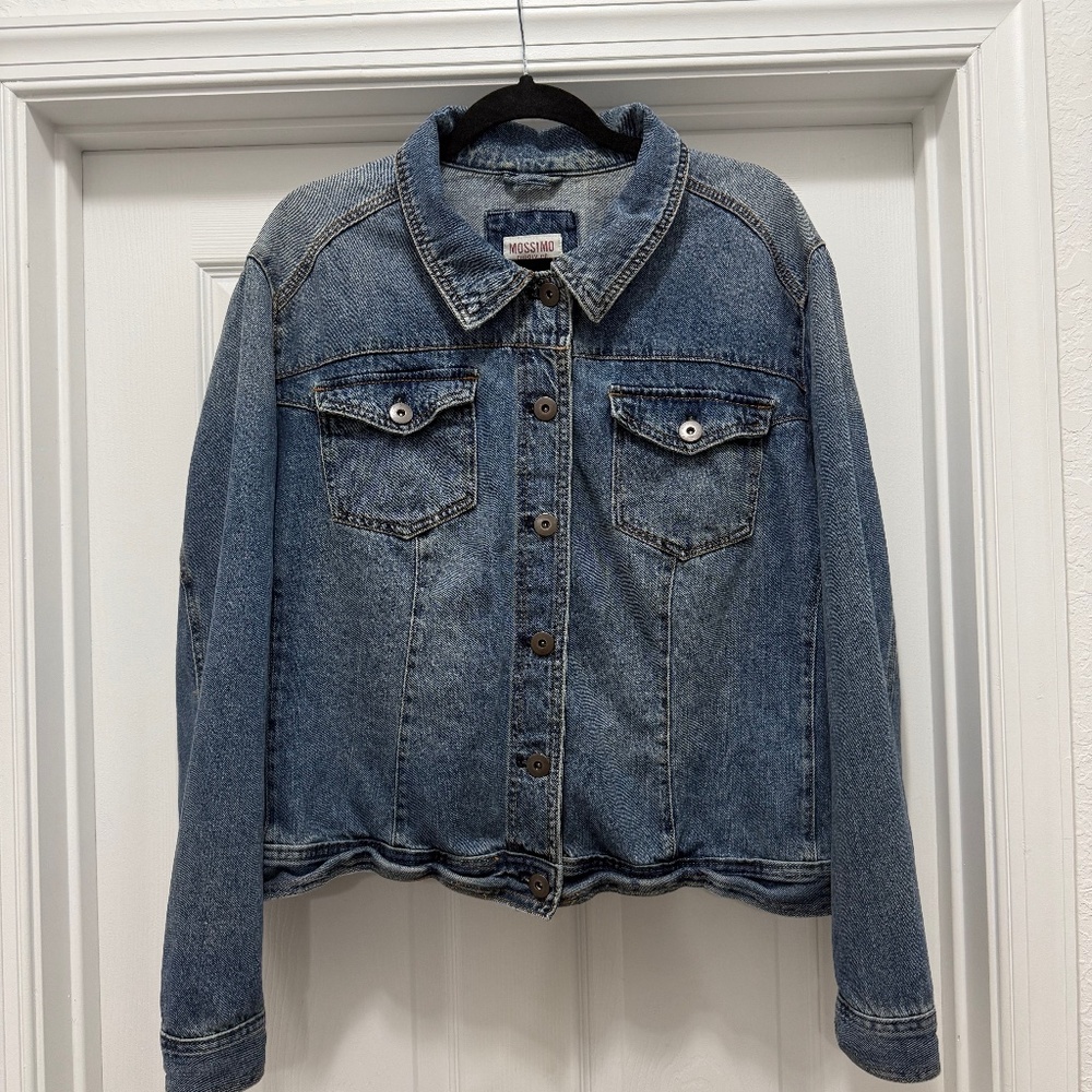 Mossimo Jean Jacket,‎ Size 4 (XL-1X)